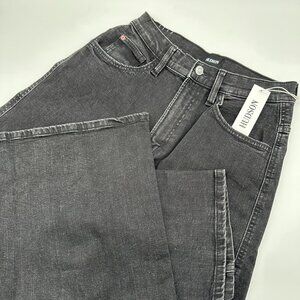 Hudson Jeans Women's Jamie High Rise Forward Seam Wide Leg Jean, Size 26, Plath